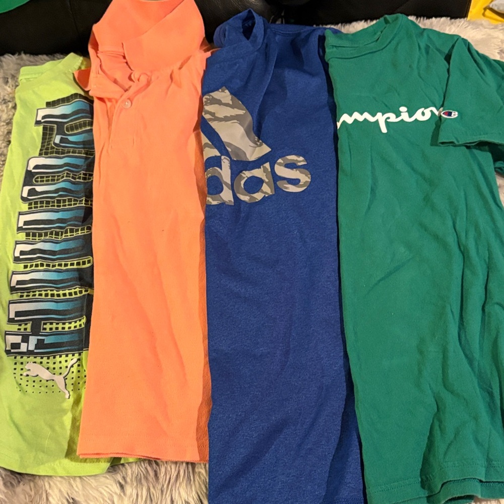 Boy shirt lot champion adidas Hurley puma
